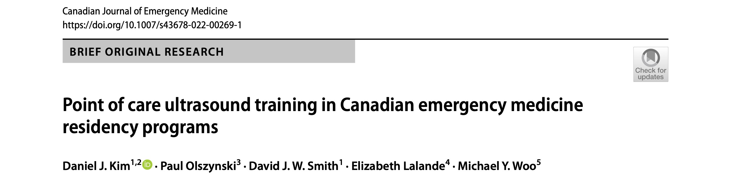 POCUS%20in%20Canadian%20EM%20Residency%20Programs%202022